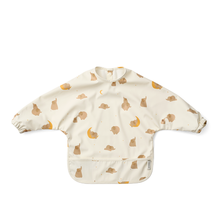 Liewood Merle Printed Slab Met Mouwen | Elephant / Creme De La Creme