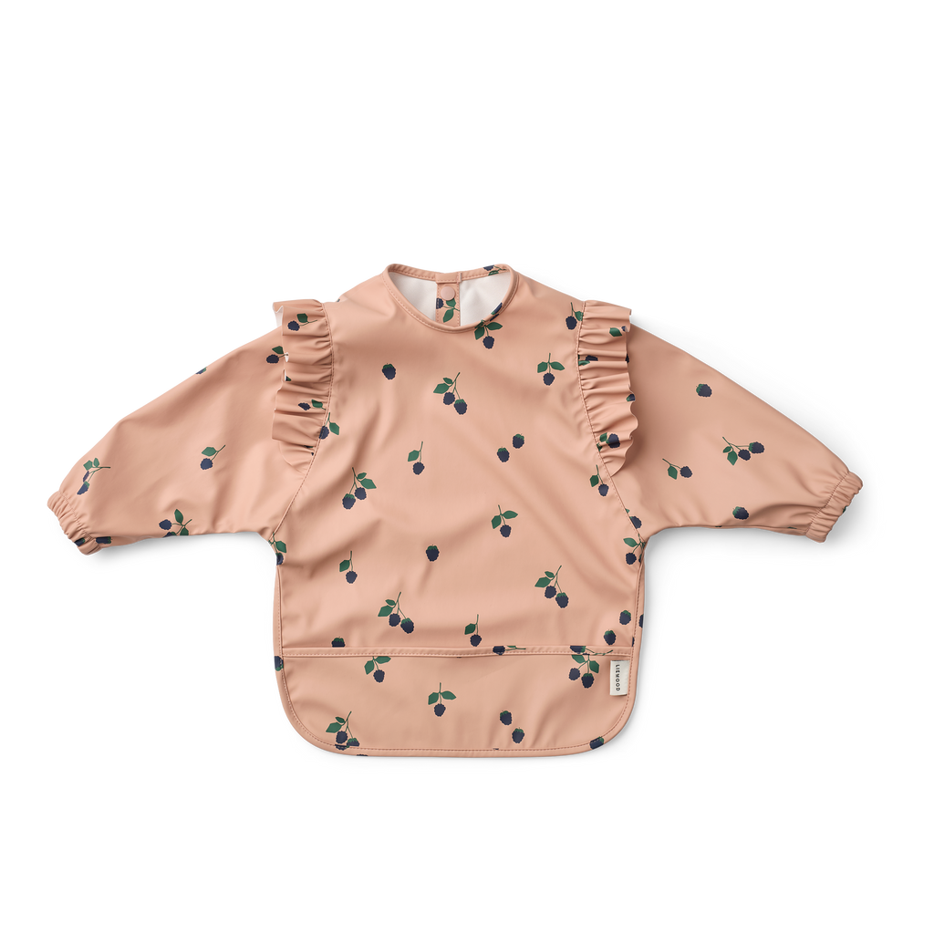 Liewood Merle Ruffle Slab Met Mouwen | Berry / Pale Tuscany