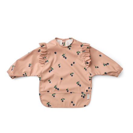 Liewood Merle Ruffle Slab Met Mouwen | Berry / Pale Tuscany