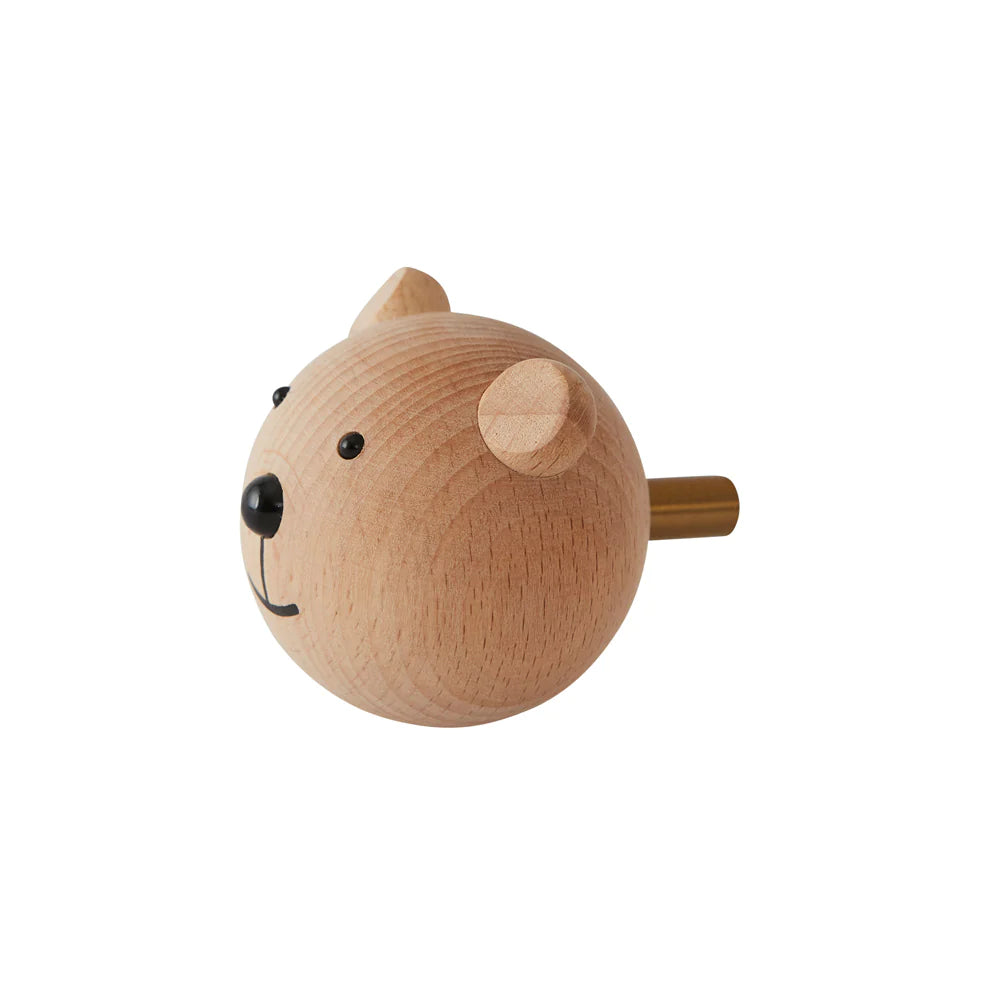 OYOY Living Mini Wandhaakje | Bear Nature
