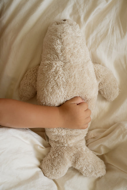 Moonie 2.0 - Knuffel Hartslag en Licht | Humming Zeehondje Seal Sand