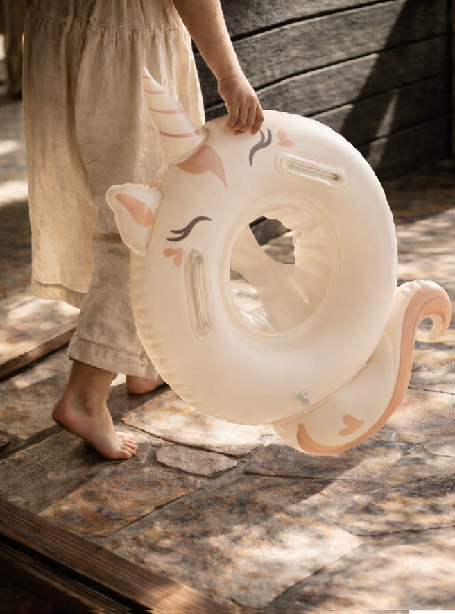 Mrs. Ertha Inflatable Swim Seat | Sweet Unicorn