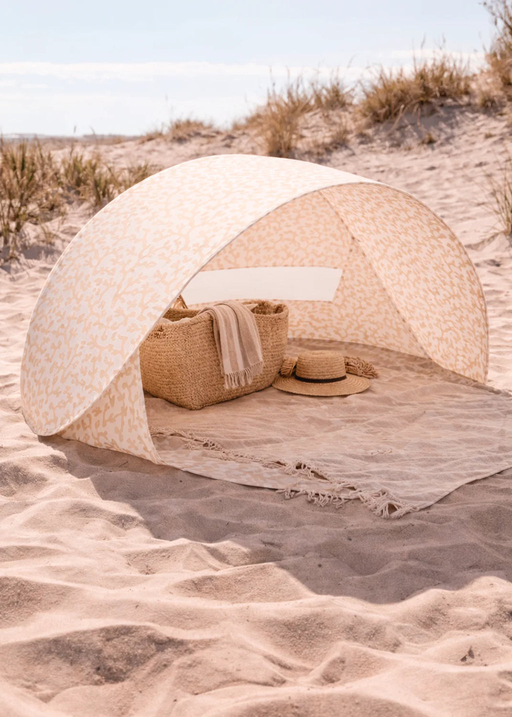 Mrs. Ertha UV Beach Tent | Blushin Coral