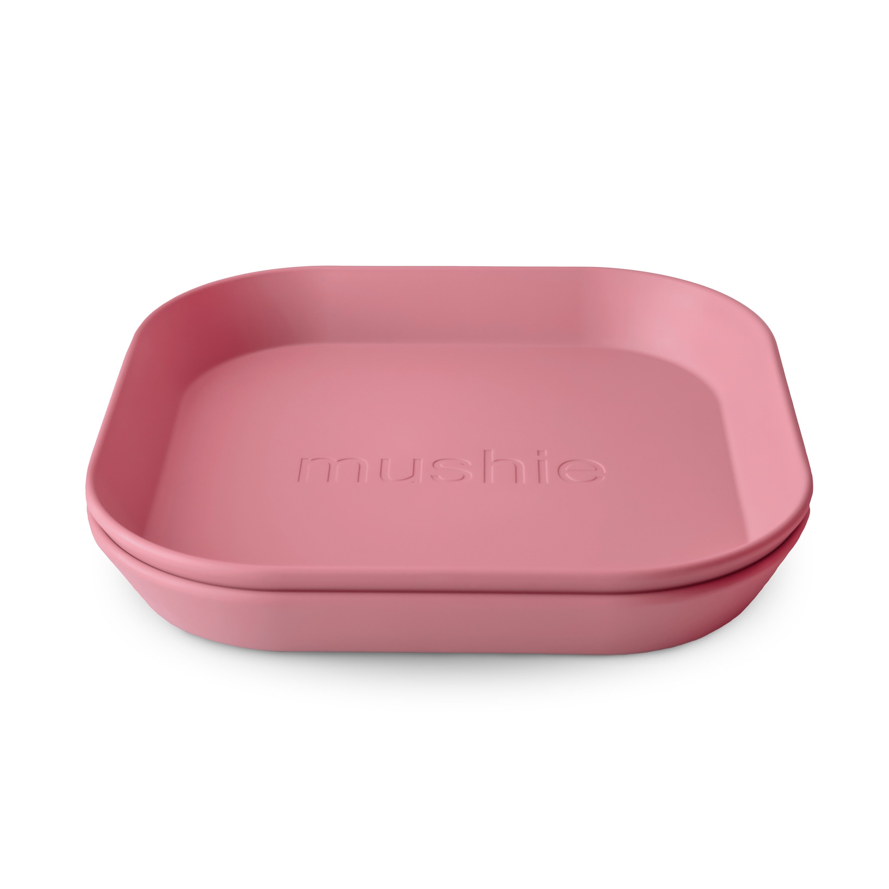 Mushie Bord Vierkant Set 2 | Dusty Rose