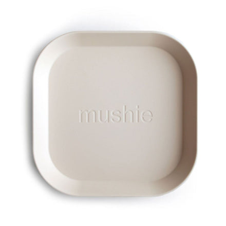 Mushie Bord Vierkant Set 2 | Ivory