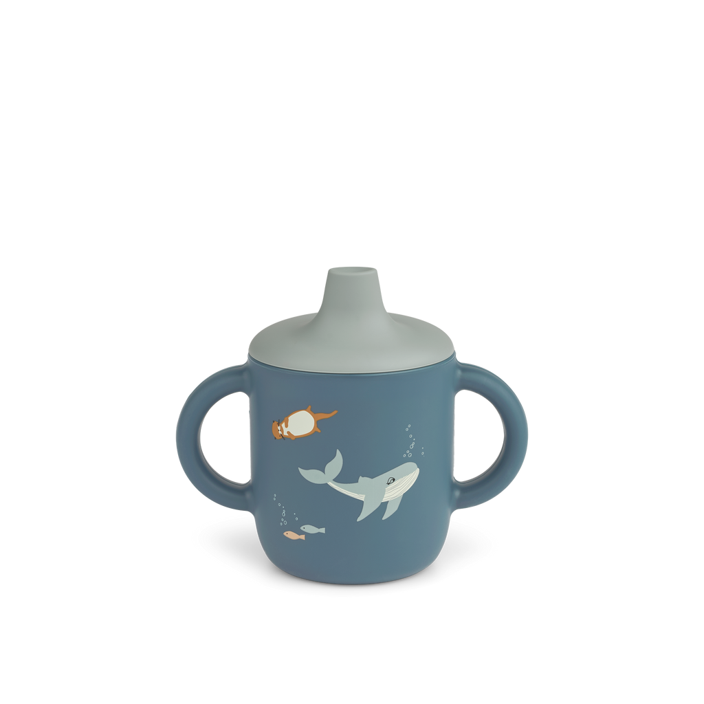 Liewood Neil Sippy Cup | Arctic Sea / Ocean View