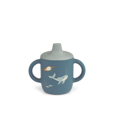 Liewood Neil Sippy Cup | Arctic Sea / Ocean View
