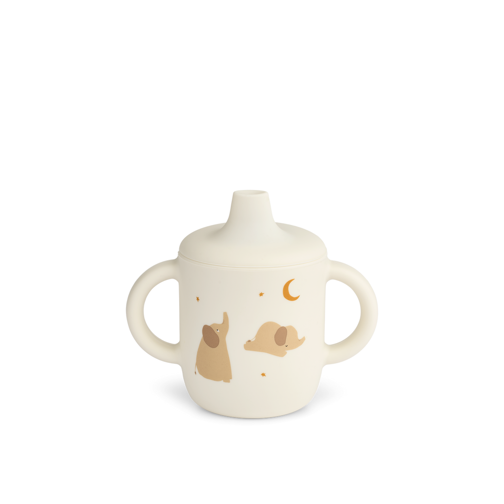 Liewood Neil Sippy Cup | Elephant / Creme De La Creme