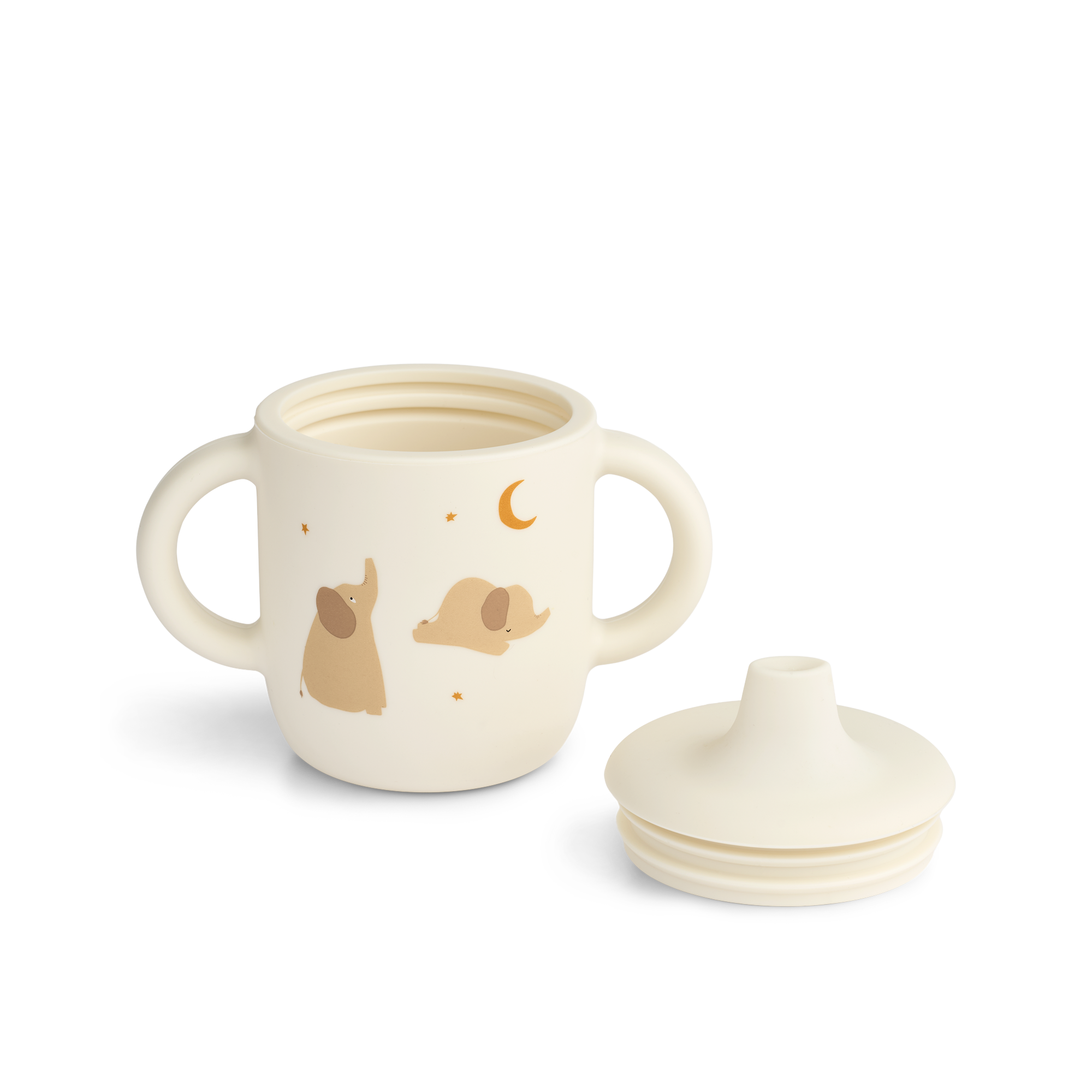 Liewood Neil Sippy Cup | Elephant / Creme De La Creme