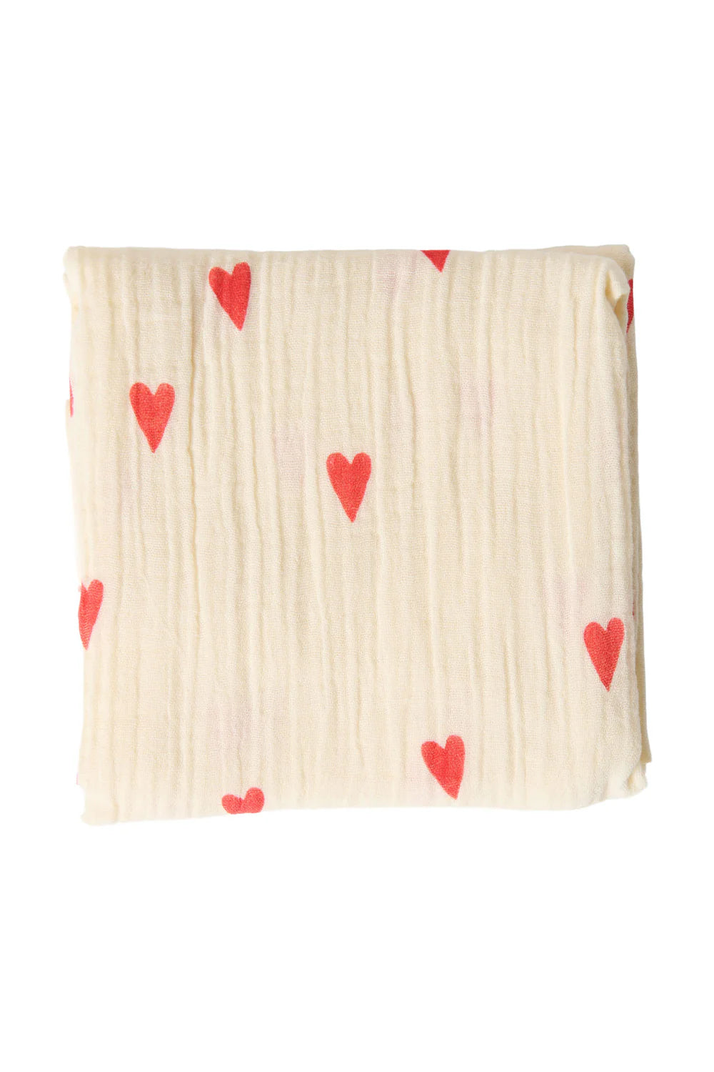 Studio Noos Tetra doek | Natural Hearts 70x70 cm