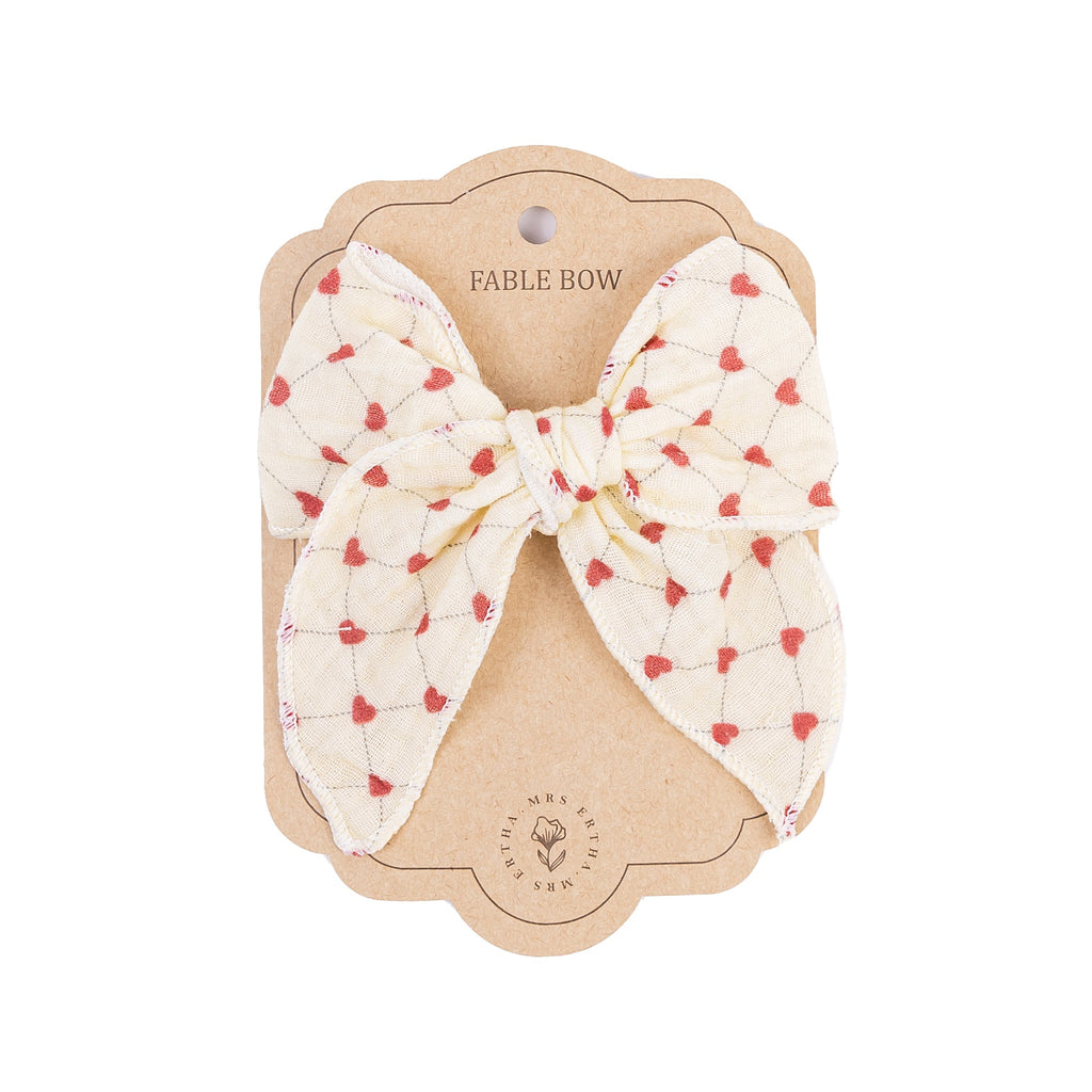 Mrs. Ertha Fable Bow Clip | Lovely Roots