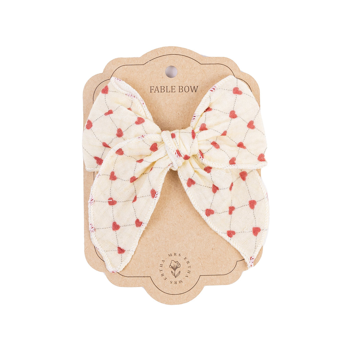 Mrs. Ertha Fable Bow Clip | Lovely Roots