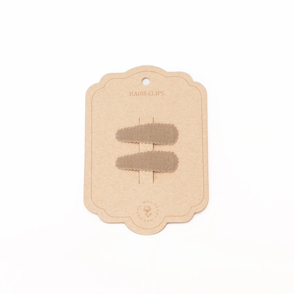 Mrs. Ertha Hair Clips | Olive