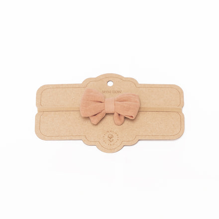 Mrs. Ertha Little Bow Haarband | Blush