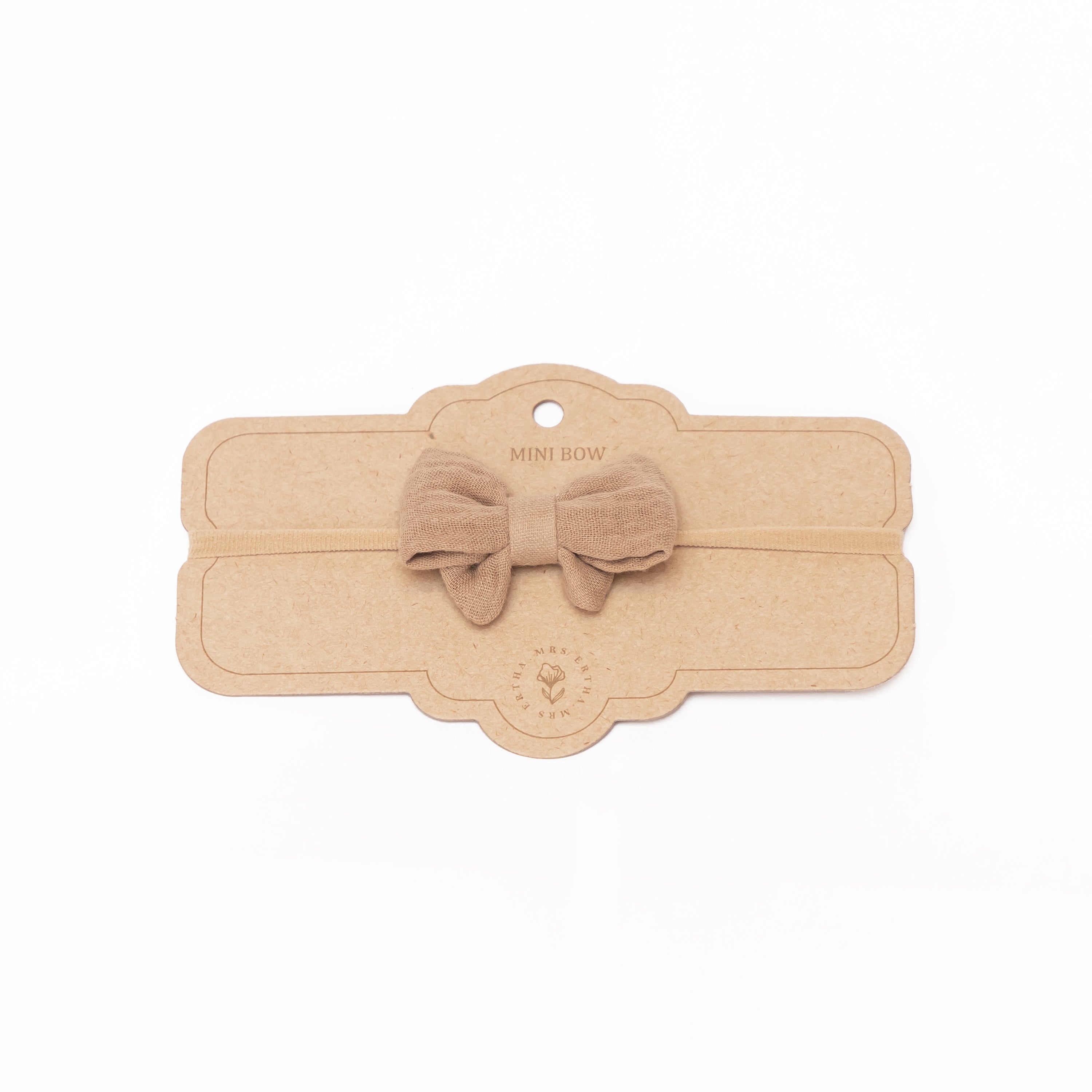 * Mrs. Ertha Little Bow Haarband | Taupe