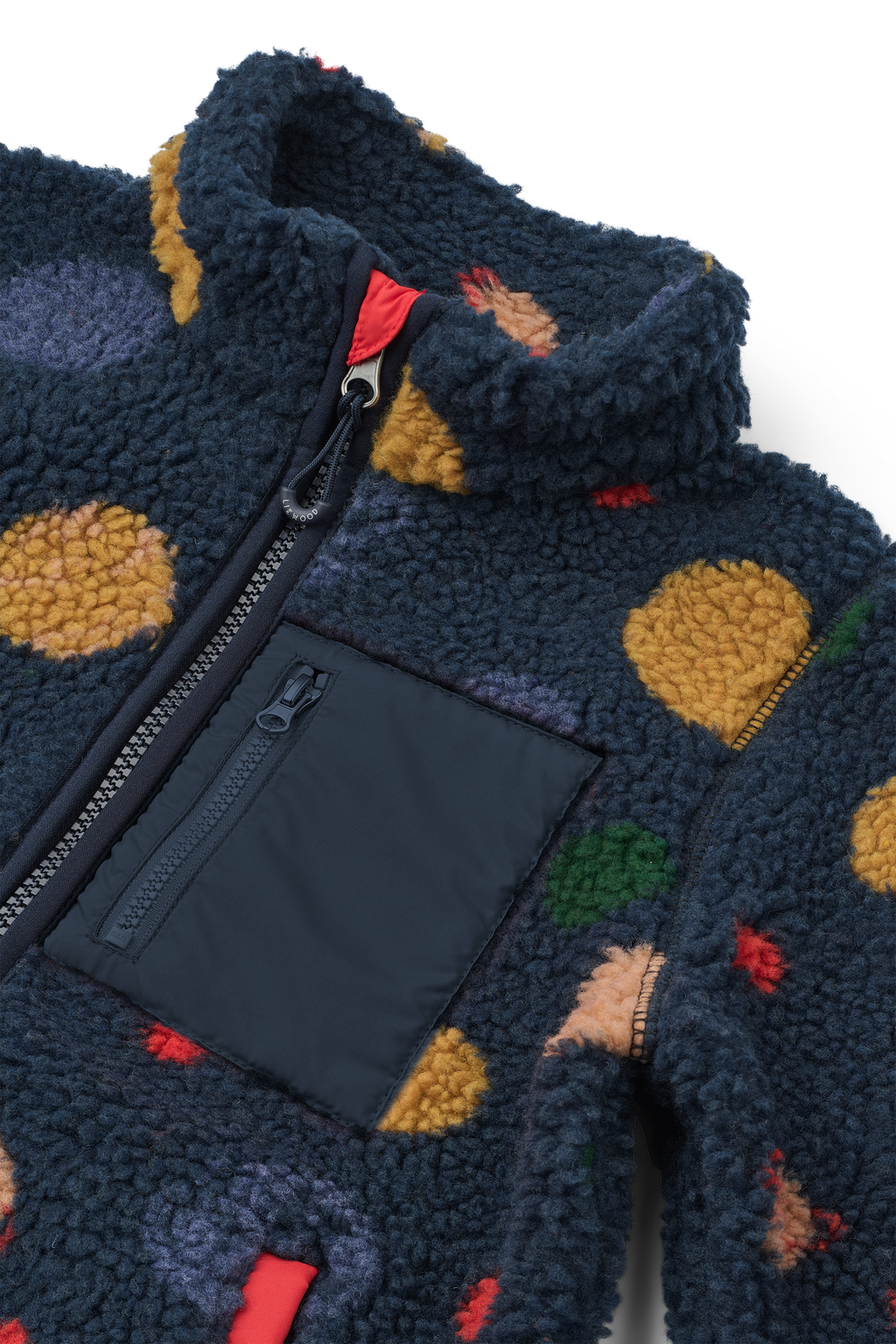 Liewood Nolan Pile Jacket | Universe / Classic Navy