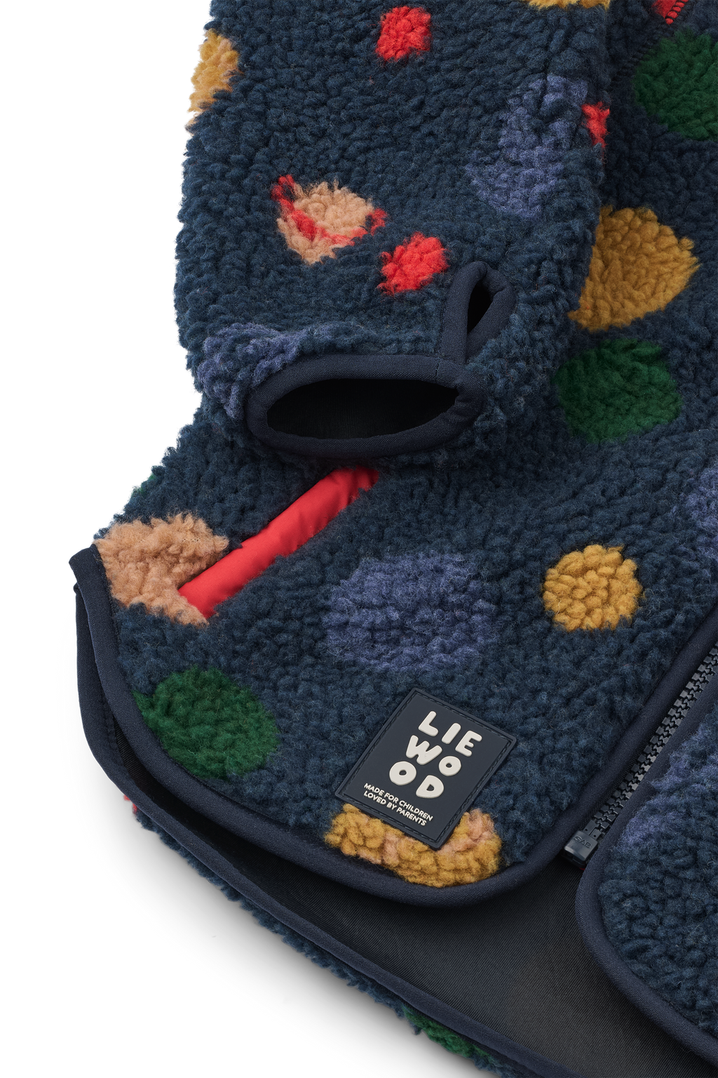 Liewood Nolan Pile Jacket | Universe / Classic Navy