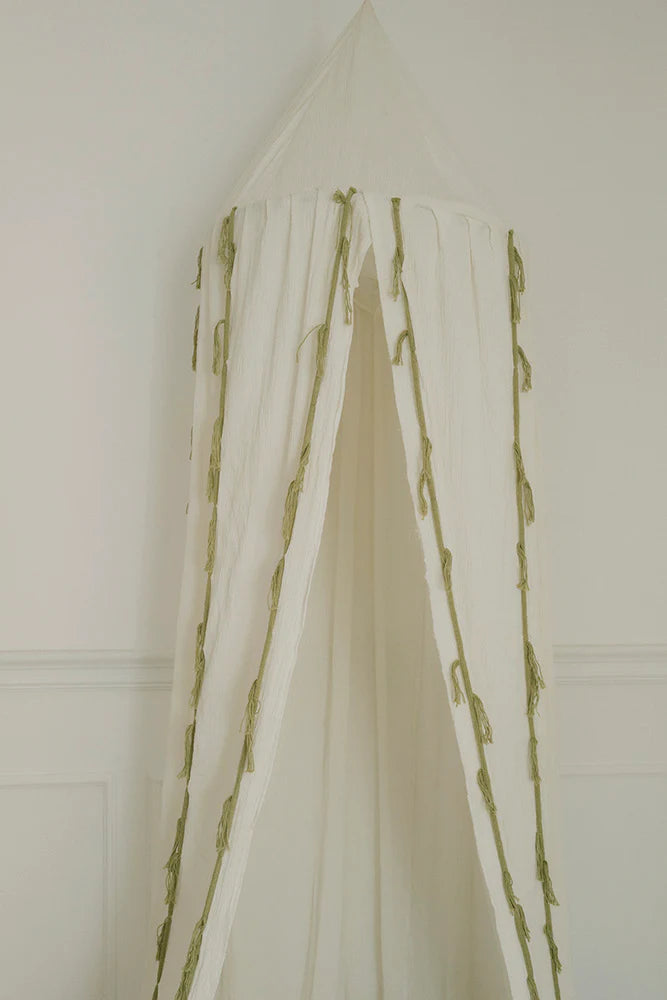 Lorena Canals Klamboe | Crepe Swan Ivory
