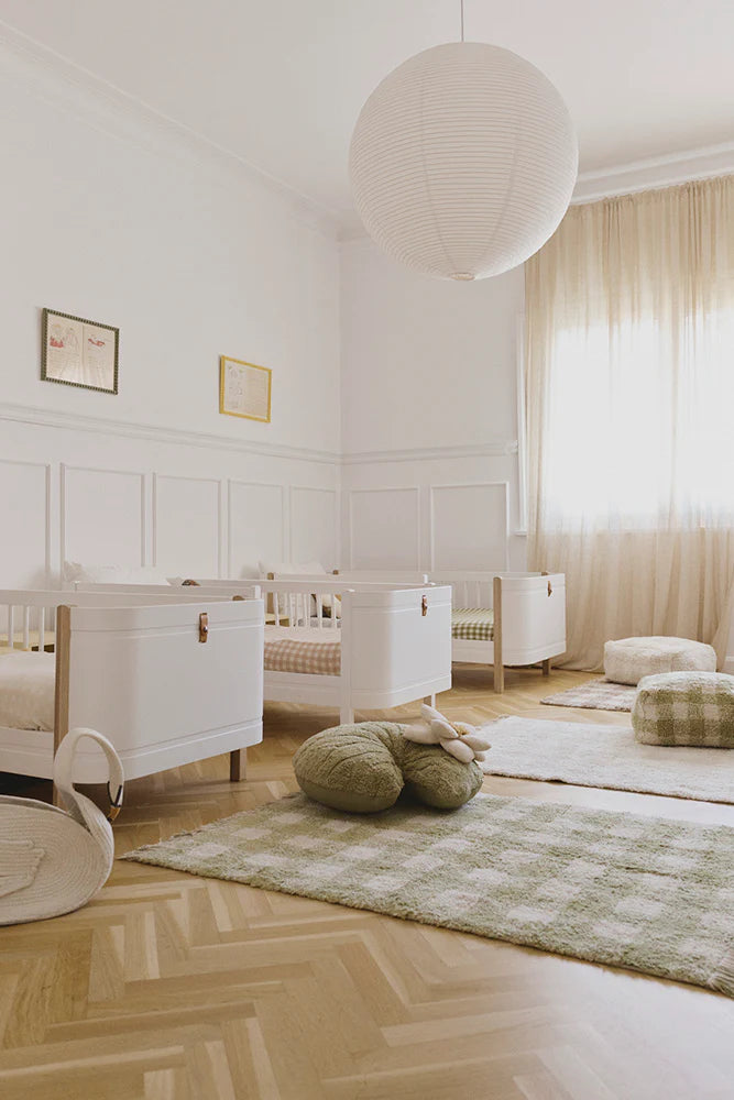 Lorena Canals Machine Wasbaar Tapijt 90x120 cm | Vichy Matcha