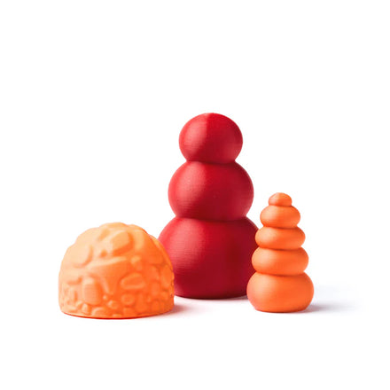 * Little Storytellers Sensorisch Speelgoed | Treeset Orange Outdoor