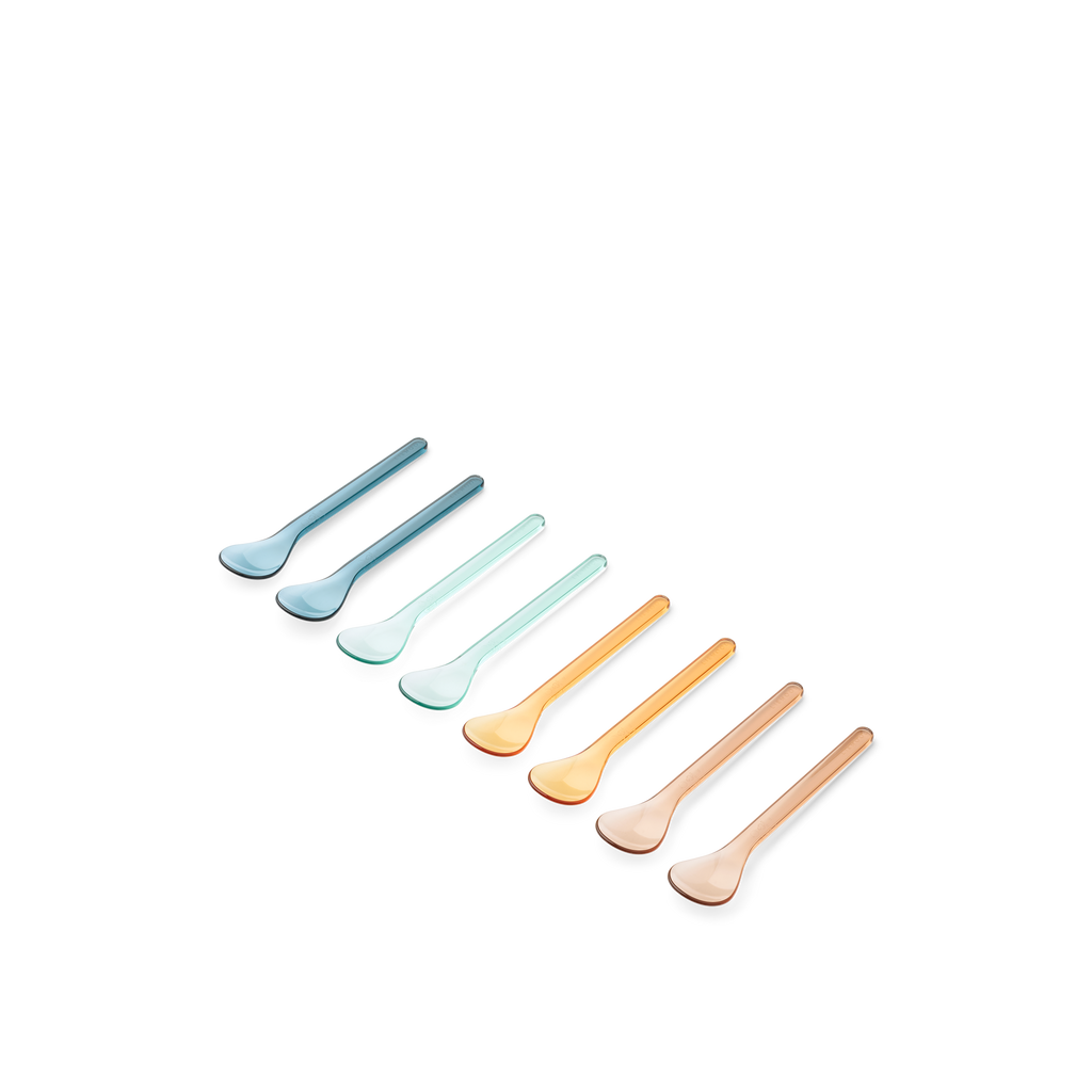 Liewood Olan Tritan Lepels 8-Pack | Indigo Multi Mix