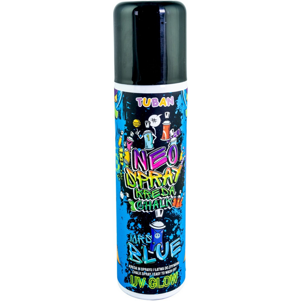 Tuban Neo Chalk Spray Stoepkrijt  | Blue 150 ml
