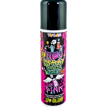 Tuban Neo Chalk Spray Stoepkrijt  | Pink 150 ml