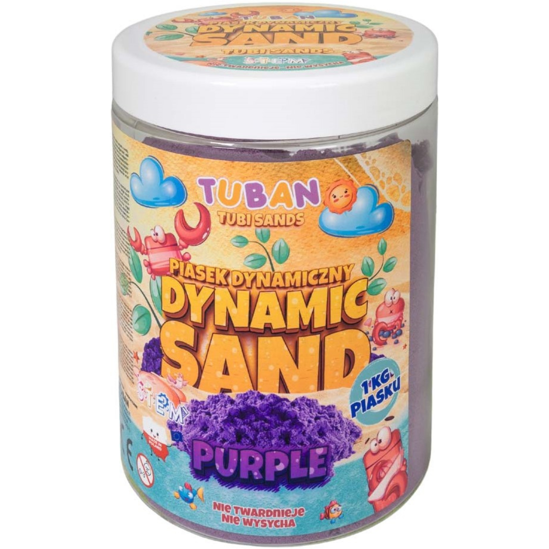 Tuban Dynamic Sand 1 kg | Paars