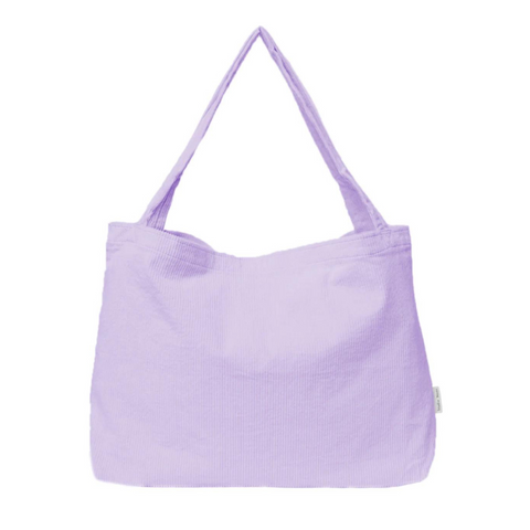 Studio Noos Mom Bag | Pastel Lilac Rib
