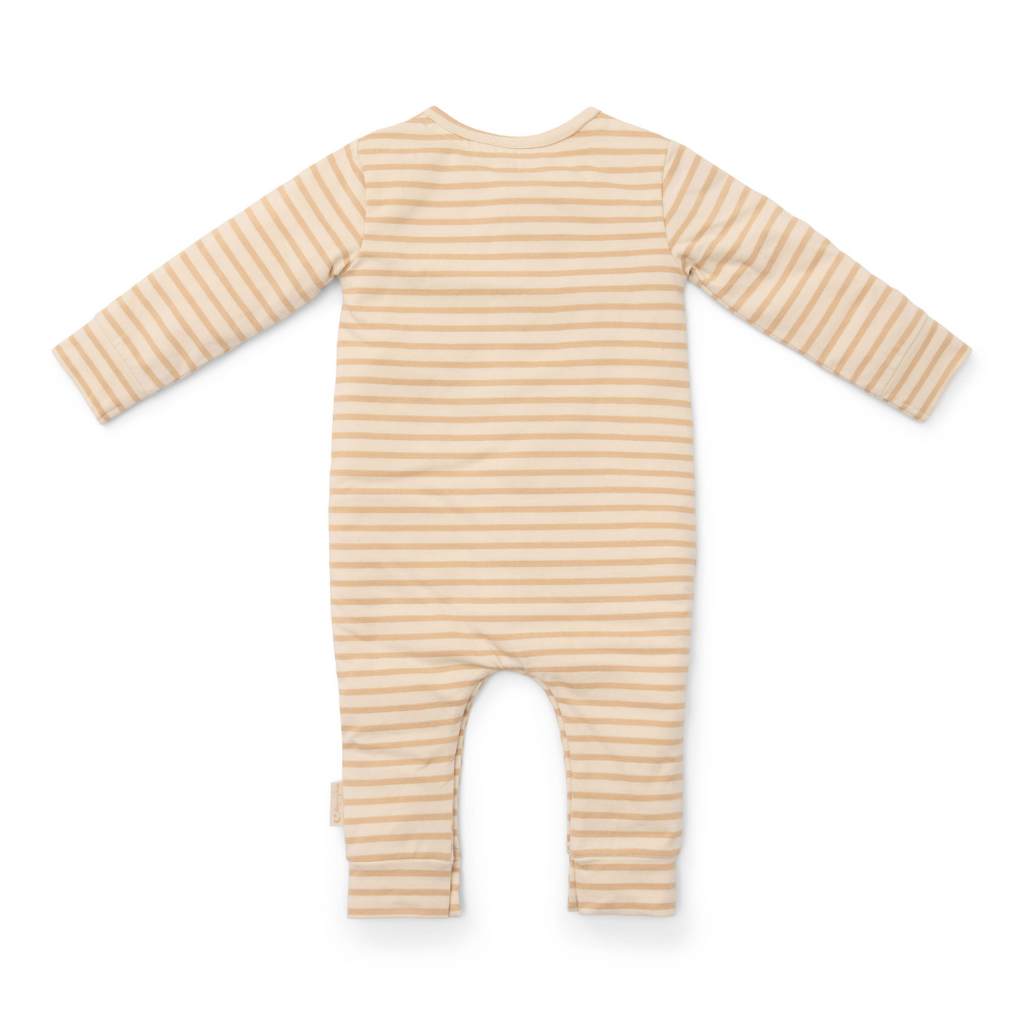 * Little Dutch Pyjama Natural Stripes | Zand