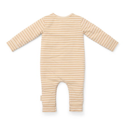 * Little Dutch Pyjama Natural Stripes | Zand