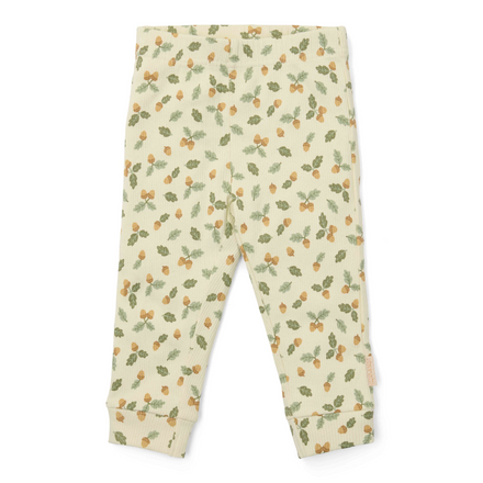 * Little Dutch Twee-delige Pyjama Forest Leaves | Groen