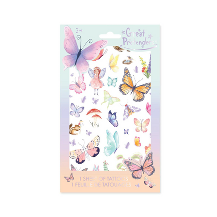 * Great Pretenders Butterfly Tattoos 18PCS