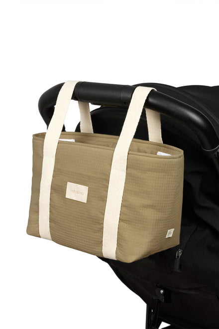 * Nobodinoz Waterproof Buggy Organizer Opera | Olive Green
