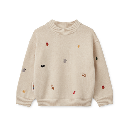 Liewood Orlane Knit Jumper | Holiday / Sandy