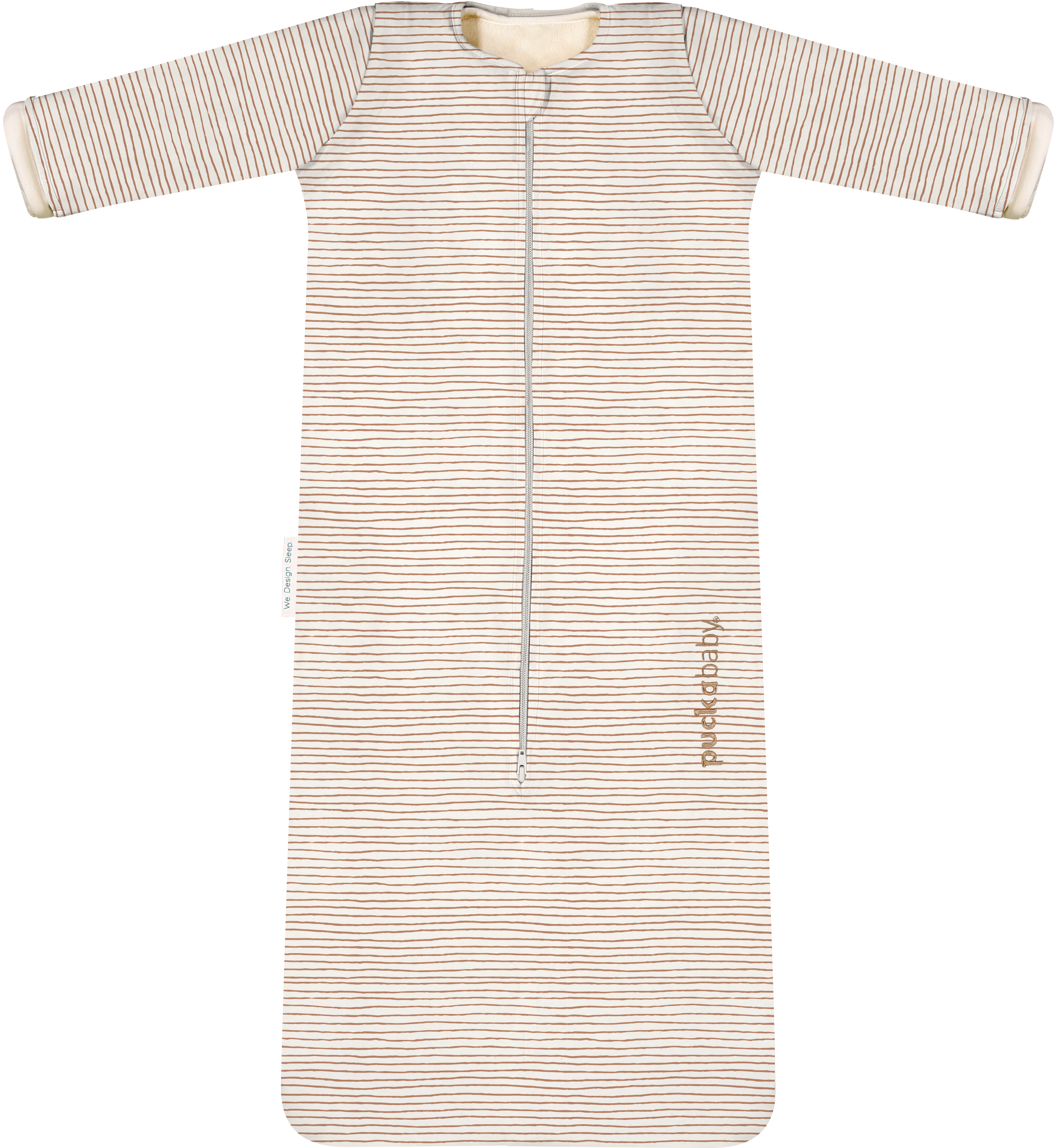 Puckababy Slaapzak The Bag 4 Seasons - 6 M/2.5 Y | 100 CM | Hazel stripes