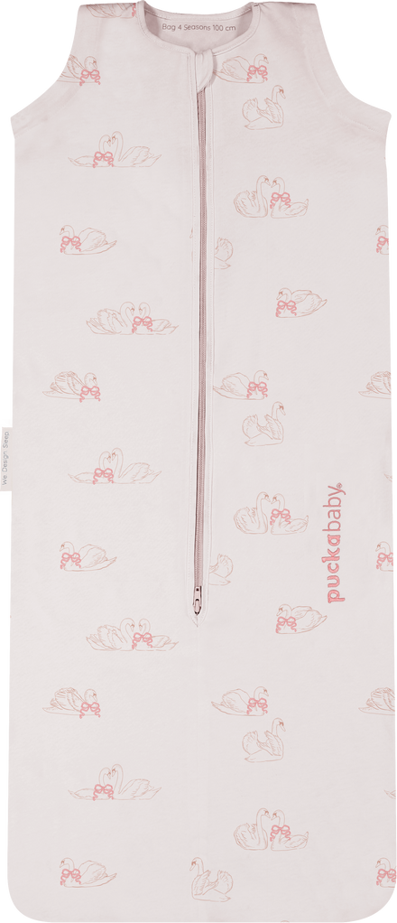 Puckababy Slaapzak The Bag 4 Seasons - 6 M/2.5 Y | 100 CM | Swans