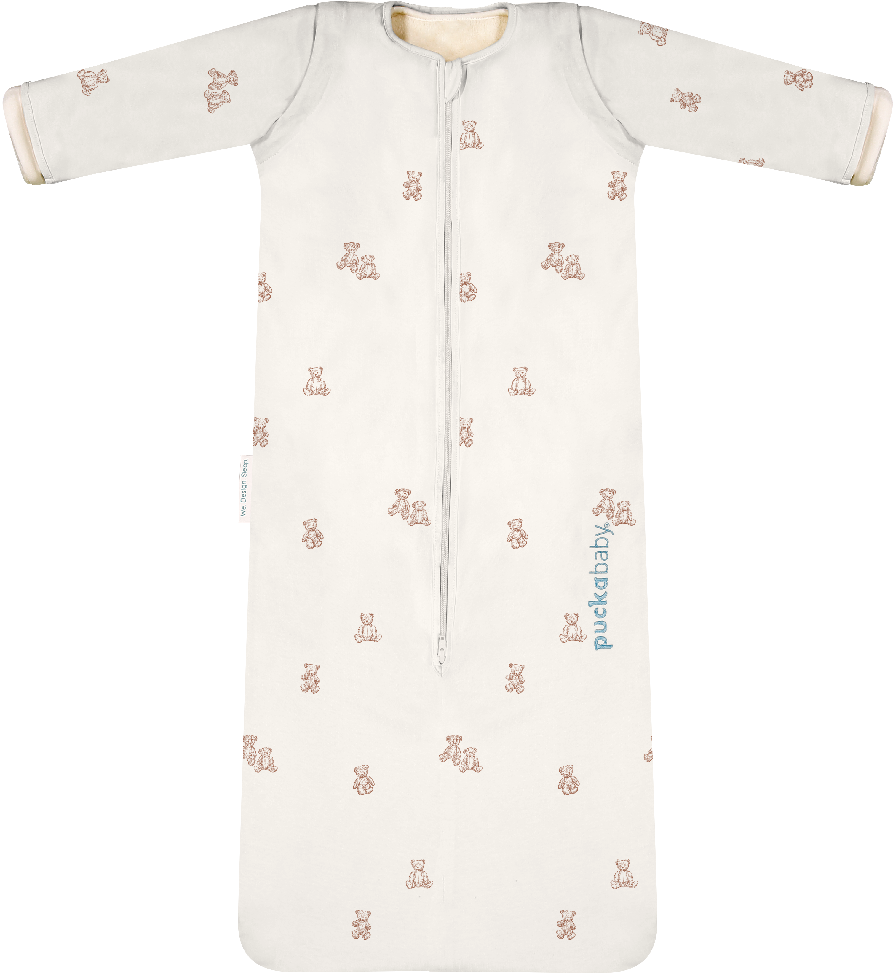 Puckababy Slaapzak The Bag 4 Seasons - 6 M/2.5 Y | 100 CM | Teddy Bears