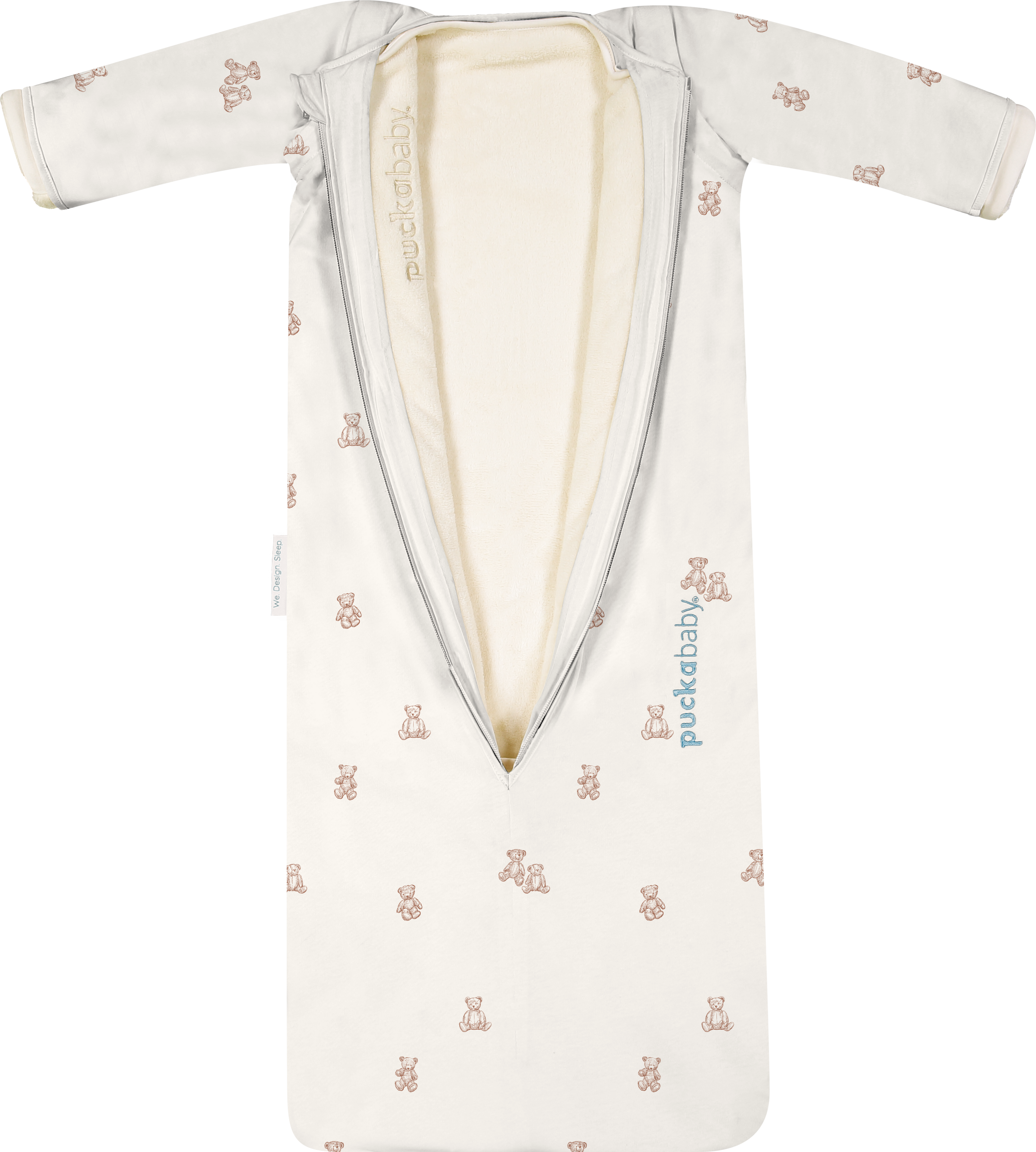 Puckababy Slaapzak The Bag 4 Seasons - 6 M/2.5 Y | 100 CM | Teddy Bears