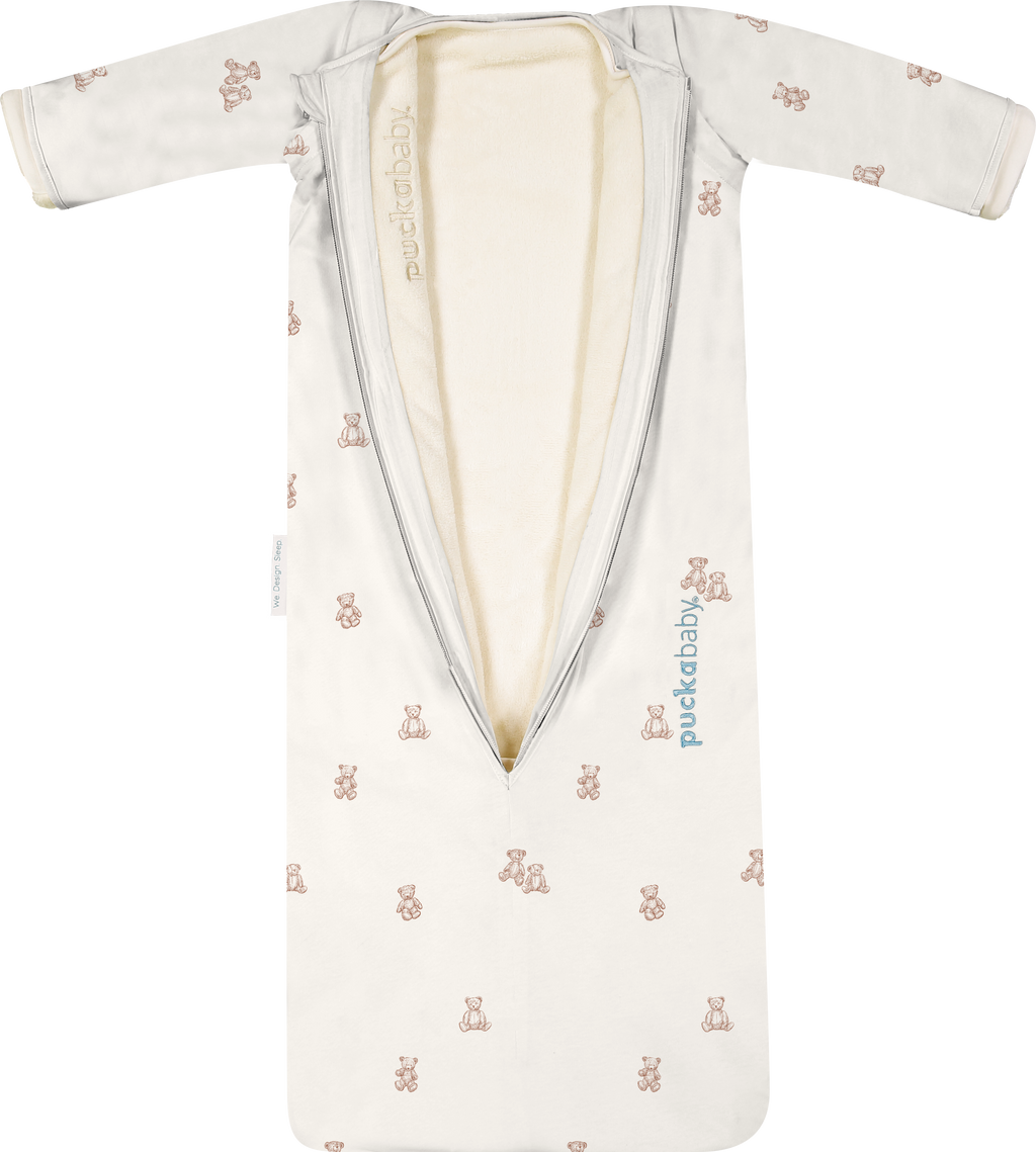 Puckababy Slaapzak The Bag 4 Seasons - 6 M/2.5 Y | 100 CM | Teddy Bears