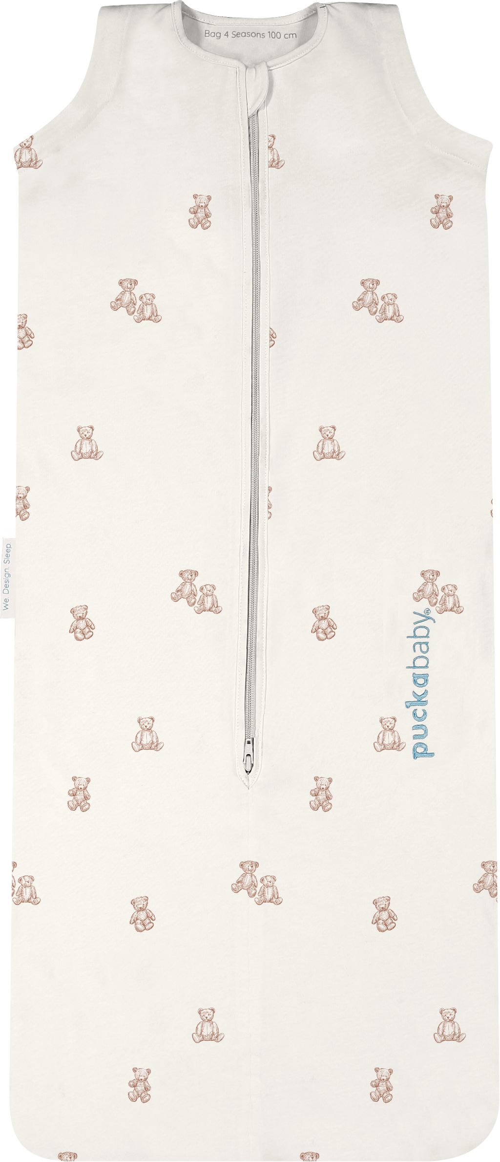 Puckababy Slaapzak The Bag 4 Seasons - 6 M/2.5 Y | 100 CM | Teddy Bears