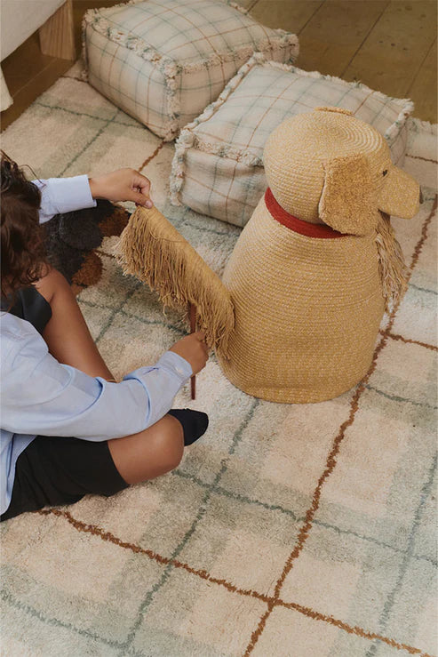 Lorena Canals Pouffe | Blue Sage