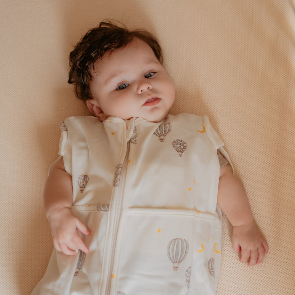 Puckababy Inbakerslaapzak Mini 3/6 M - Cotton | Balloons