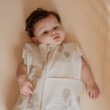 Puckababy Inbakerslaapzak Mini 3/6 M - Cotton | Balloons