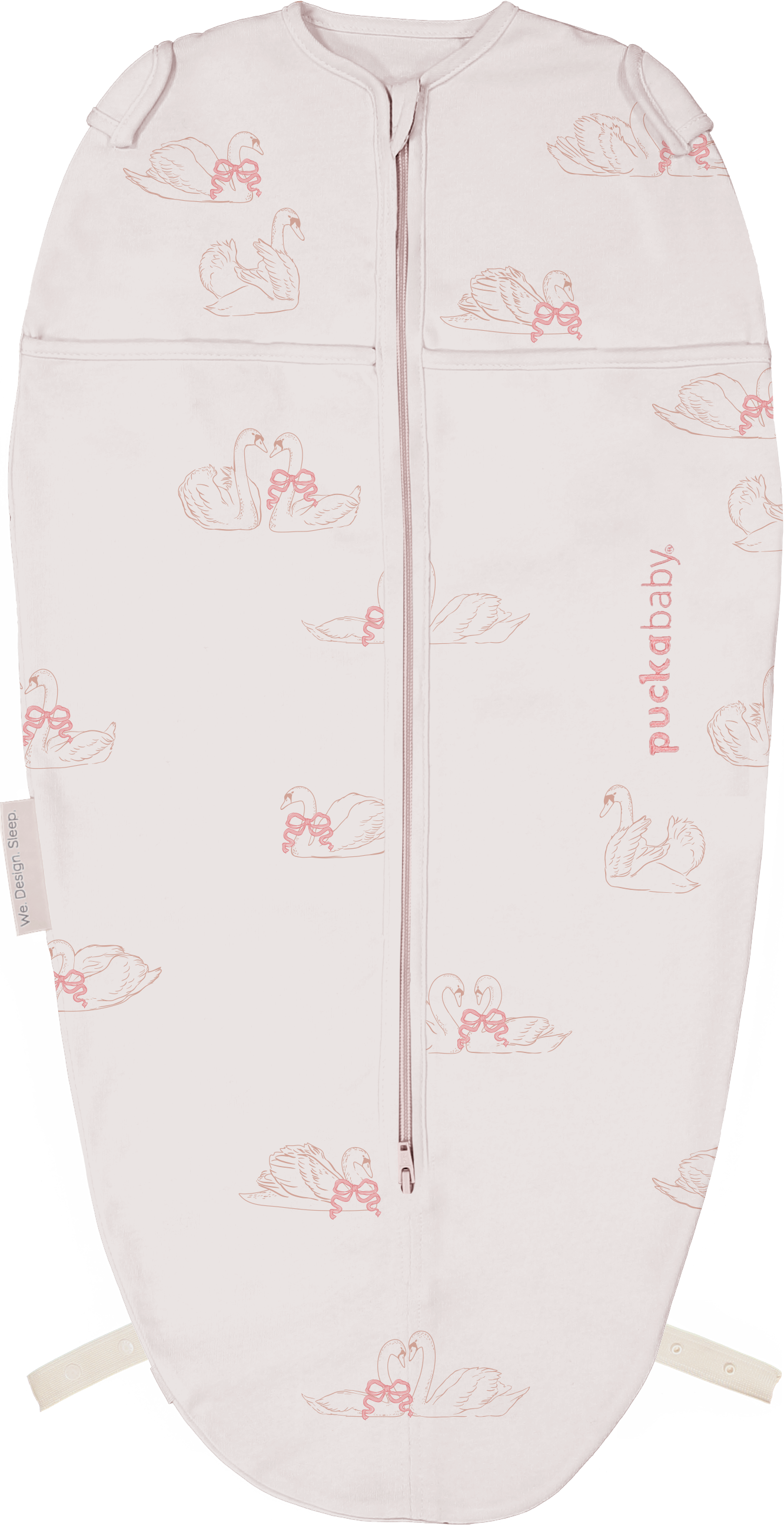 Puckababy Inbakerslaapzak Mini 3/6 M - Cotton | Swans