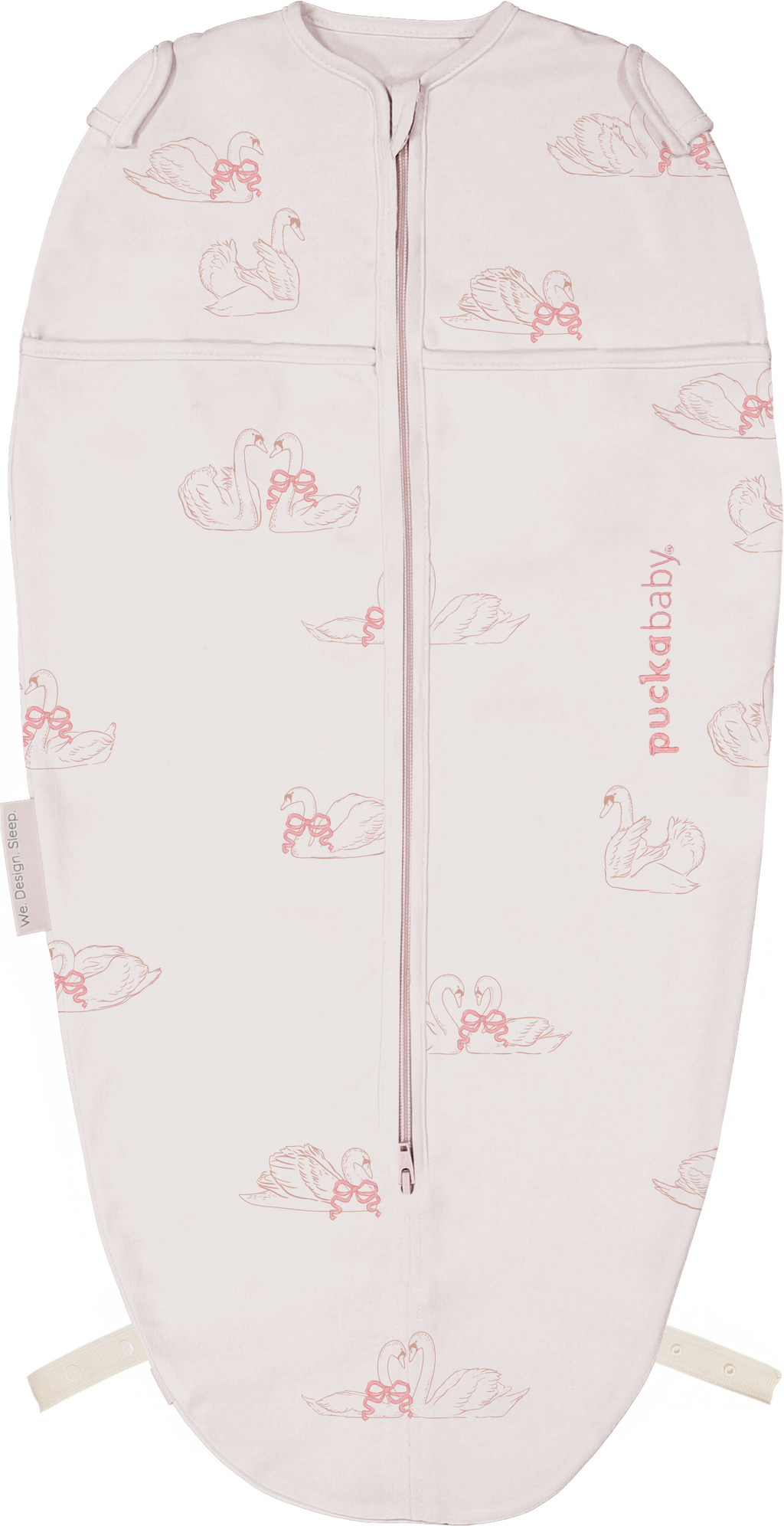 Puckababy Inbakerslaapzak Mini 3/6 M - Cotton | Swans