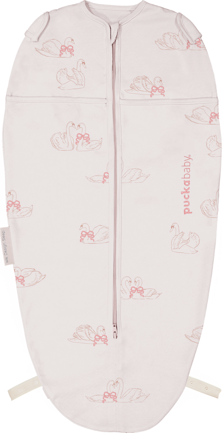 Puckababy Inbakerslaapzak Mini 3/6 M - Cotton | Swans