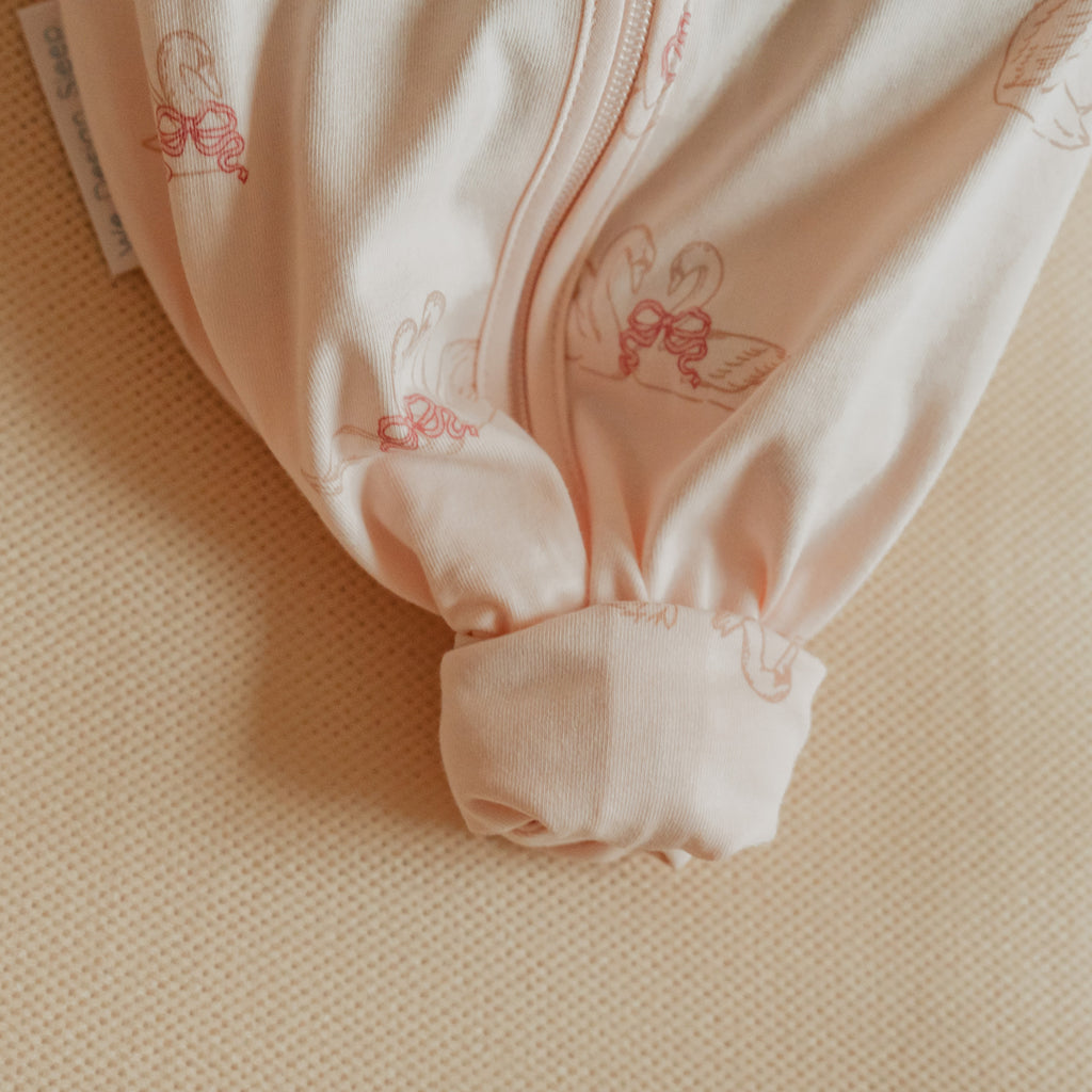 Puckababy Inbakerslaapzak Mini 3/6 M - Cotton | Swans