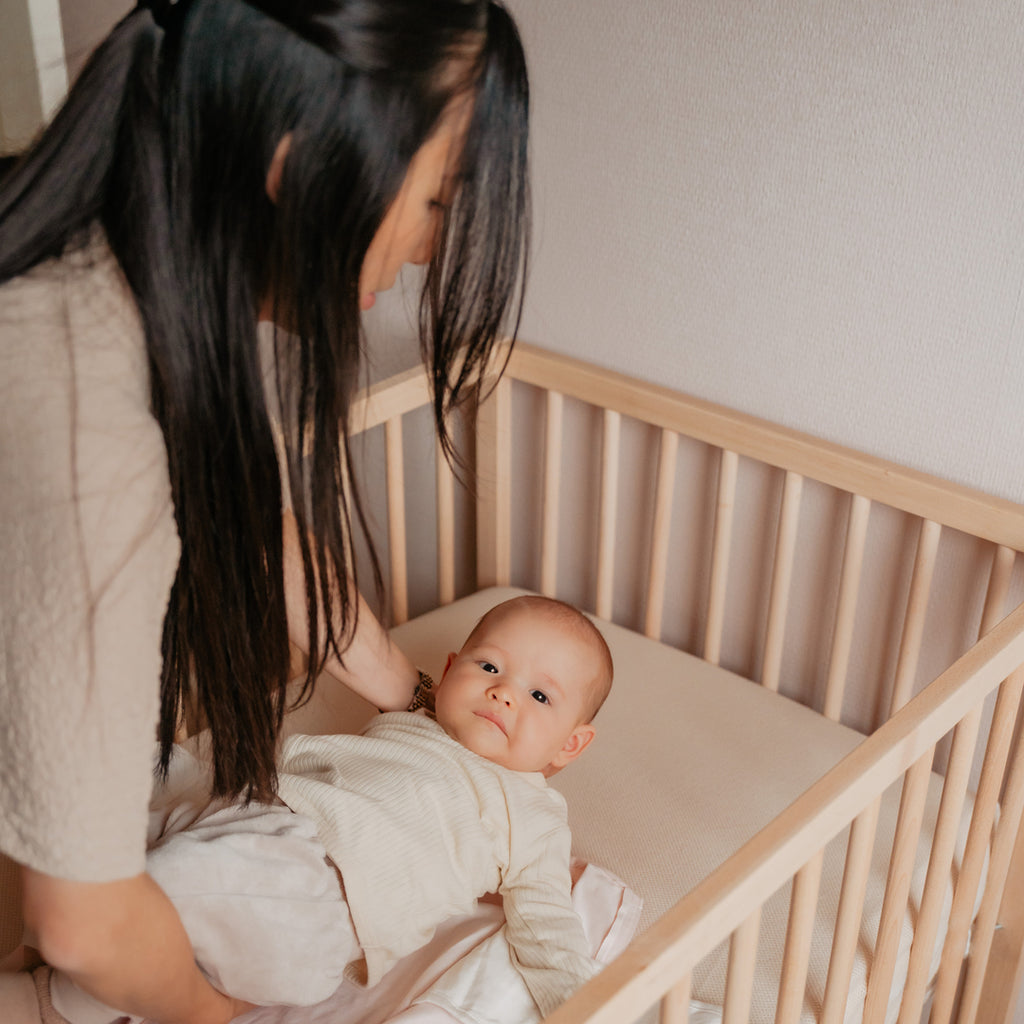 Puckababy Inbakerslaapzak Mini 3/6 M - Cotton | Swans