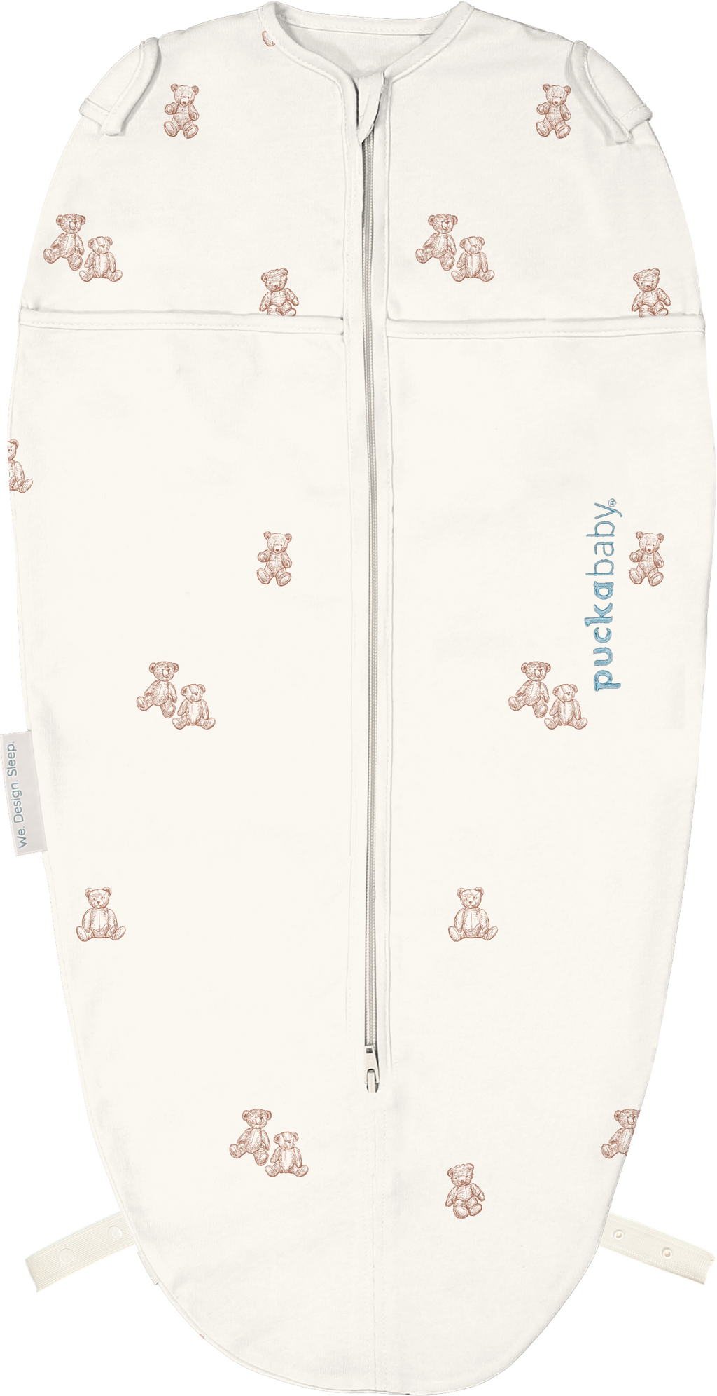 Puckababy Inbakerslaapzak Mini 3/6 M - Cotton | Teddy Bears